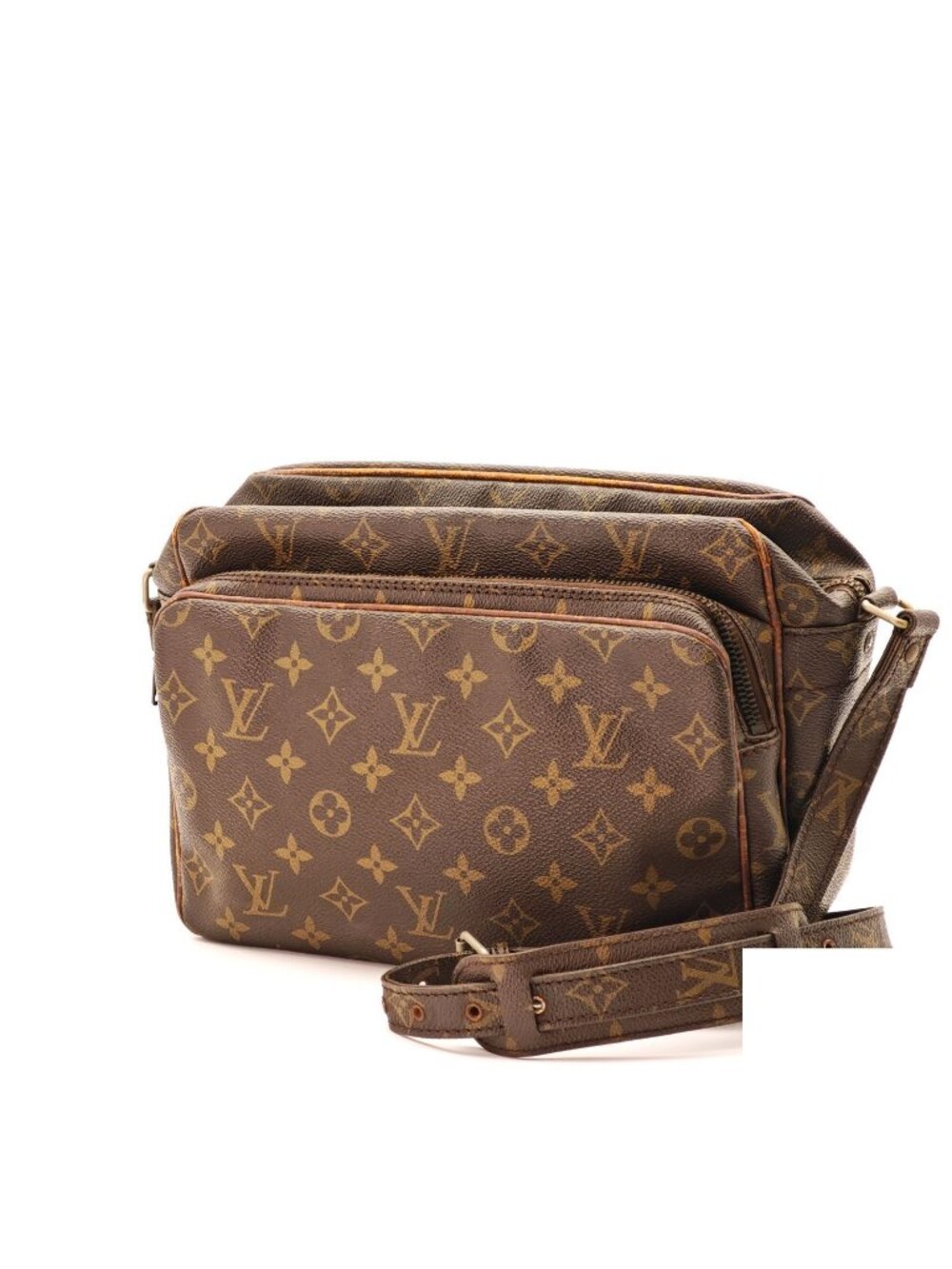 Louis Vuitton Migrateur Shoulder Bag Small Compact Brown